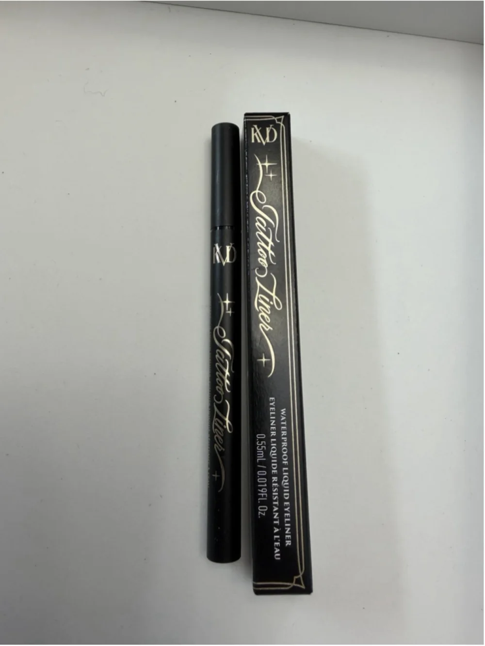 Kat Von D Tattoo Liner Liquid Eyeliner - Trooper Black, 0.019 fl oz